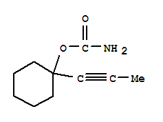 (8ci)-1-(1-丙炔)-氨基甲酸環(huán)己醇酯結(jié)構(gòu)式_3565-97-7結(jié)構(gòu)式