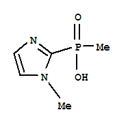(9ci)-甲基(1-甲基-1H-咪唑-2-基)-次膦酸結構式_361533-32-6結構式