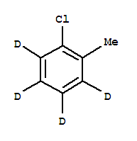 2-氯甲苯-3,4,5,6-d4結(jié)構(gòu)式_362049-57-8結(jié)構(gòu)式