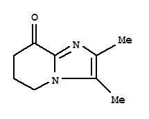(9ci)-6,7-二氫-2,3-二甲基-咪唑并[1,2-a]吡啶-8(5h)-酮結構式_362525-73-3結構式