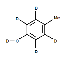 對甲酚-D5結(jié)構(gòu)式_3646-98-8結(jié)構(gòu)式
