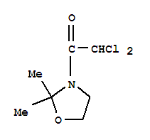 Oxazolidine, 3-(dichloroacetyl)-2,2-dimethyl-(9ci)Structure,39089-45-7Structure Oxazolidine, 3-(dichloroacetyl)-2,2-dimethyl-(9ci) Structure,39089-45-7Structure