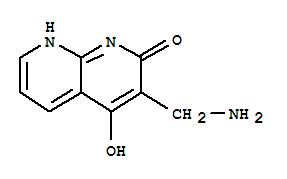 (9ci)-3-(氨基甲基)-4-羥基-1,8-萘啶-2(1h)-酮結(jié)構(gòu)式_401938-58-7結(jié)構(gòu)式