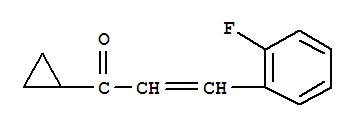 (9ci)-1-環(huán)丙基-3-(2-氟苯基)-2-丙烯-1-酮結(jié)構(gòu)式_404916-61-6結(jié)構(gòu)式
