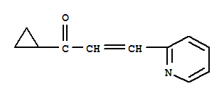 (9ci)-1-環(huán)丙基-3-(2-吡啶)-2-丙烯-1-酮結(jié)構(gòu)式_404916-68-3結(jié)構(gòu)式