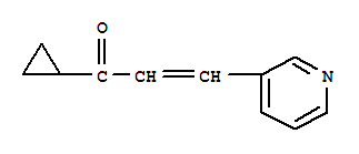 (9ci)-1-環(huán)丙基-3-(3-吡啶)-2-丙烯-1-酮結(jié)構(gòu)式_404916-69-4結(jié)構(gòu)式