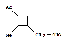(9ci)-3-乙?；?2-甲基-環(huán)丁烷乙醛結(jié)構式_406933-84-4結(jié)構式