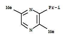 (9CI)-2,5-二甲基-3-(1-甲基乙基)-吡嗪結(jié)構(gòu)式_40790-20-3結(jié)構(gòu)式