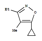 (9ci)-5-環(huán)丙基-3-乙基-4-甲基-異噁唑結(jié)構(gòu)式_412301-35-0結(jié)構(gòu)式