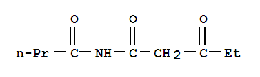  3-氧代-n-(1-氧代丁基)-戊酰胺結(jié)構(gòu)式_412341-49-2結(jié)構(gòu)式