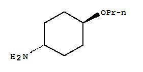 反式-(9ci)-4-丙氧基-環(huán)己胺結(jié)構(gòu)式_412356-51-5結(jié)構(gòu)式