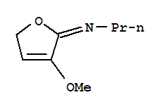(9ci)-n-(3-甲氧基-2(5h)-呋喃)-1-丙胺結(jié)構(gòu)式_438000-88-5結(jié)構(gòu)式
