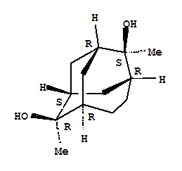 (1R,2S,3R,6R,7R,8S)-(9CI)-2,7-二甲基-三環(huán)[4.3.1.13,8]十一烷-2,7-二醇結構式_438568-55-9結構式