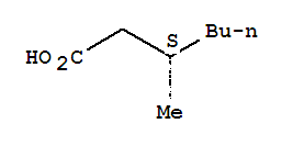 (S)-3-甲基庚酸結(jié)構(gòu)式_59614-85-6結(jié)構(gòu)式