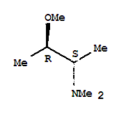 (2r,3s)-rel-(9ci)-3-甲氧基-N,N-二甲基-2-丁胺結(jié)構(gòu)式_639860-79-0結(jié)構(gòu)式
