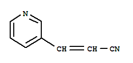 (9ci)-3-(3-吡啶)-2-丙烯腈結(jié)構(gòu)式_6443-86-3結(jié)構(gòu)式