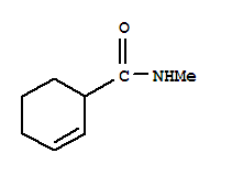 (9ci)-n-甲基-2-環(huán)己烯-1-羧酰胺結(jié)構(gòu)式_64739-73-7結(jié)構(gòu)式