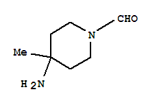 (9ci)-4-氨基-4-甲基-1-哌啶羧醛結構式_651056-98-3結構式