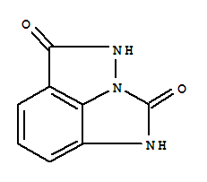 咪唑并[4,5,1-hi]吲唑-2,5(1h,4h)-二酮 (9ci)結(jié)構(gòu)式_65325-63-5結(jié)構(gòu)式