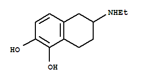 1,2-萘二醇,6-(乙基氨基)-5,6,7,8-四氫-(9ci)結(jié)構(gòu)式_69478-37-1結(jié)構(gòu)式