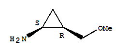 順式-(9ci)-2-(甲氧基甲基)-環(huán)丙胺結(jié)構(gòu)式_69517-16-4結(jié)構(gòu)式