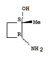 順式-(+)-(9ci)-2-氨基-1-甲基-環(huán)丁醇結(jié)構(gòu)式_69632-90-2結(jié)構(gòu)式