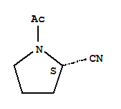 (2s)-(9ci)-1-乙?；?2-吡咯烷甲腈結(jié)構(gòu)式_700376-84-7結(jié)構(gòu)式