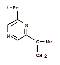 (9CI)-2-(1-甲基乙烯)-6-(1-甲基乙基)-吡嗪結(jié)構(gòu)式_704909-06-8結(jié)構(gòu)式