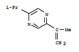 (9CI)-2-(1-甲基乙烯)-5-(1-甲基乙基)-吡嗪結(jié)構(gòu)式_704909-07-9結(jié)構(gòu)式