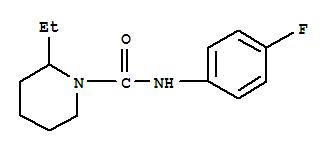 (9ci)-2-乙基-n-(4-氟苯基)-1-哌啶羧酰胺結(jié)構(gòu)式_708239-04-7結(jié)構(gòu)式