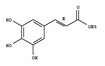(2e)-(9ci)-3-(3,4,5-三羥基苯基)-2-丙酸結構式_709007-51-2結構式