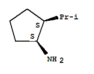 (1s,2s)-(9ci)-2-(1-甲基乙基)-環(huán)戊胺結(jié)構(gòu)式_710272-88-1結(jié)構(gòu)式