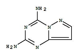 (9CI)-吡唑并[1,5-a]-1,3,5-三嗪-2,4-二胺結(jié)構(gòu)式_71680-61-0結(jié)構(gòu)式