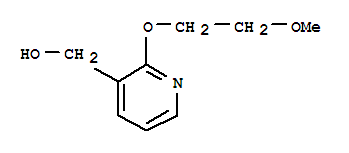 (9ci)-2-(2-甲氧基乙氧基)-3-吡啶甲醇結(jié)構(gòu)式_717105-03-8結(jié)構(gòu)式