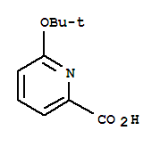 (9ci)-6-(1,1-二甲基乙氧基)-2-吡啶羧酸結構式_717105-06-1結構式