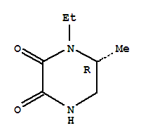 (r)-(9ci)-1-乙基-6-甲基-2,3-哌嗪二酮結(jié)構(gòu)式_71754-90-0結(jié)構(gòu)式