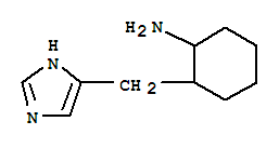 (9ci)-2-(1H-咪唑-4-甲基)-環(huán)己胺結(jié)構(gòu)式_722446-58-4結(jié)構(gòu)式