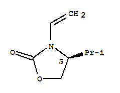 2-Oxazolidinone,3-ethenyl-4-(1-methylethyl)-,(4s)-(9ci)Structure,723336-37-6Structure 2-Oxazolidinone,3-ethenyl-4-(1-methylethyl)-,(4s)-(9ci) Structure,723336-37-6Structure