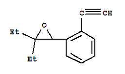 Oxirane, 2,2-diethyl-3-(2-ethynylphenyl)-(9ci)Structure,723340-31-6Structure Oxirane, 2,2-diethyl-3-(2-ethynylphenyl)-(9ci) Structure,723340-31-6Structure