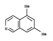 (9ci)-5,7-二甲基-異喹啉結構式_72374-17-5結構式