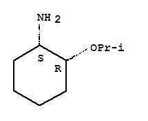 (1s,2r)-(9ci)-2-(1-甲基乙氧基)-環(huán)己胺結(jié)構(gòu)式_724698-78-6結(jié)構(gòu)式