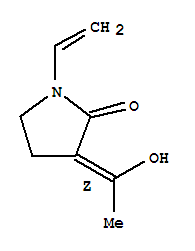 (9ci)-1-乙烯-3-(1-羥基亞乙基)-2-吡咯烷酮結構式_727418-81-7結構式