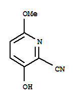 (9ci)-3-羥基-6-甲氧基-2-吡啶甲腈結(jié)構(gòu)式_727736-72-3結(jié)構(gòu)式