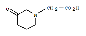 (9ci)-3-氧代-1-哌啶乙酸結(jié)構(gòu)式_728857-06-5結(jié)構(gòu)式