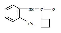 (9ci)-n-[1,1-聯(lián)苯]-2-基-環(huán)丁烷羧酰胺結(jié)構(gòu)式_729570-83-6結(jié)構(gòu)式