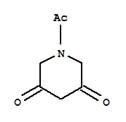 (9ci)-1-乙?；?3,5-哌啶二酮結(jié)構(gòu)式_73385-15-6結(jié)構(gòu)式