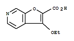 (9ci)-3-乙氧基-呋喃并[2,3-c]吡啶-2-羧酸結(jié)構(gòu)式_740052-12-4結(jié)構(gòu)式
