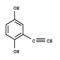 2-乙炔-4-羥基-苯酚結構式_74047-22-6結構式