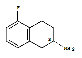(s)-(9ci)-5-氟-1,2,3,4-四氫-2-萘胺結(jié)構(gòu)式_740779-66-2結(jié)構(gòu)式
