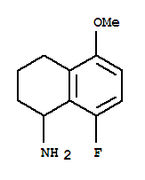 (9ci)-5-氟-1,2,3,4-四氫-5-甲氧基-1-萘胺結(jié)構(gòu)式_742002-90-0結(jié)構(gòu)式